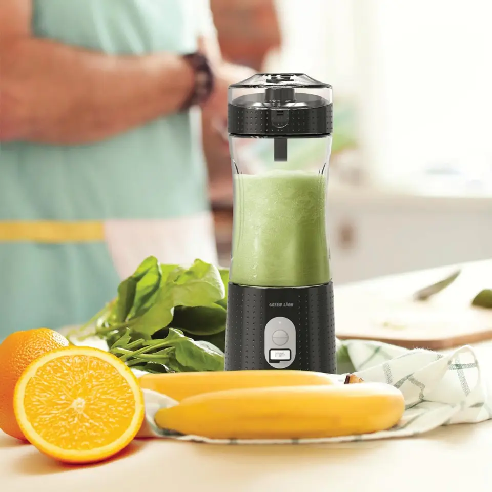 Green Lion Blend Mate Portable Juicer - Black