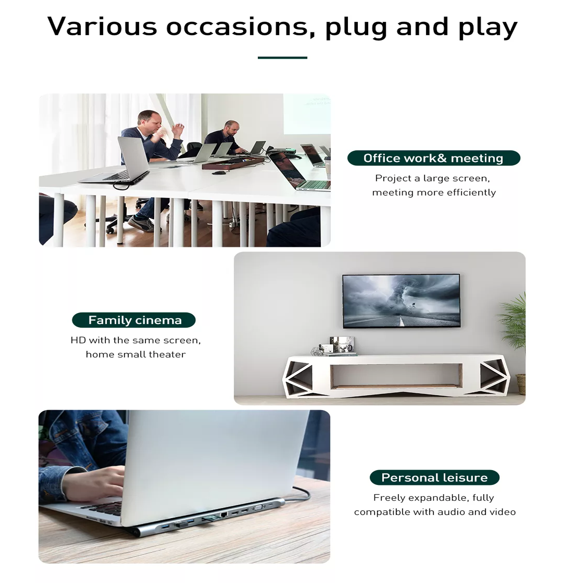  Baseus C-C3UE2HVMS01 USB-C Hub