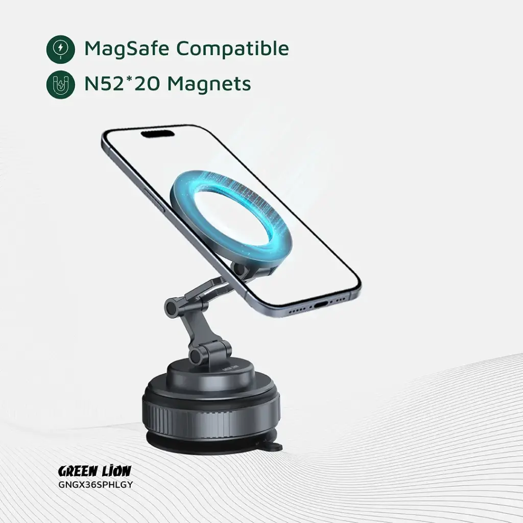  Green Lion GX-36 Suction MagSafe Holder