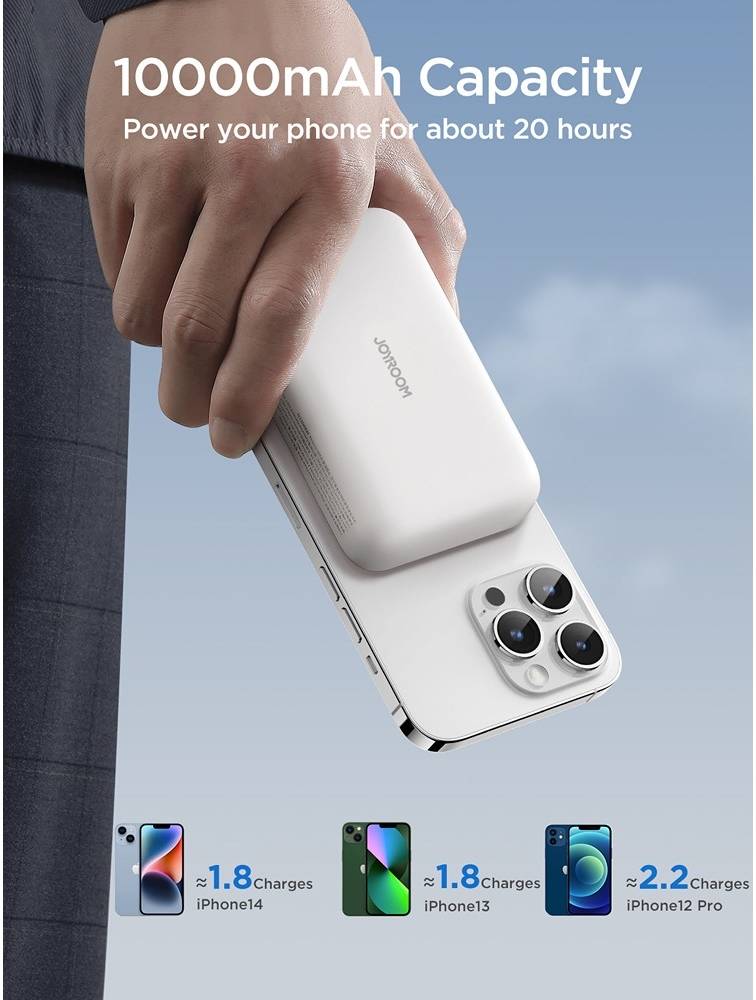 Joyroom 10000mAh Mini Magnetic Wireless Power Bank