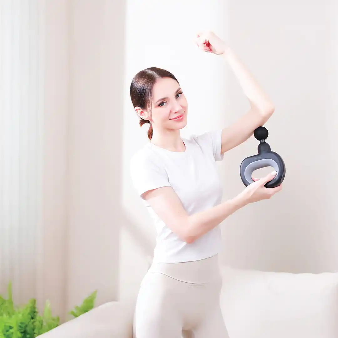 ماساژور تفنگی گرین لاین مدل Green Lion Muscle Care Massage Gun 1 Green Lion Muscle Care Massage Gun