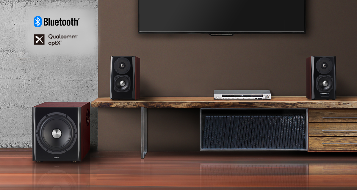 Edifier S350DB 2.1 Bluetooth Bookshelf Speaker System