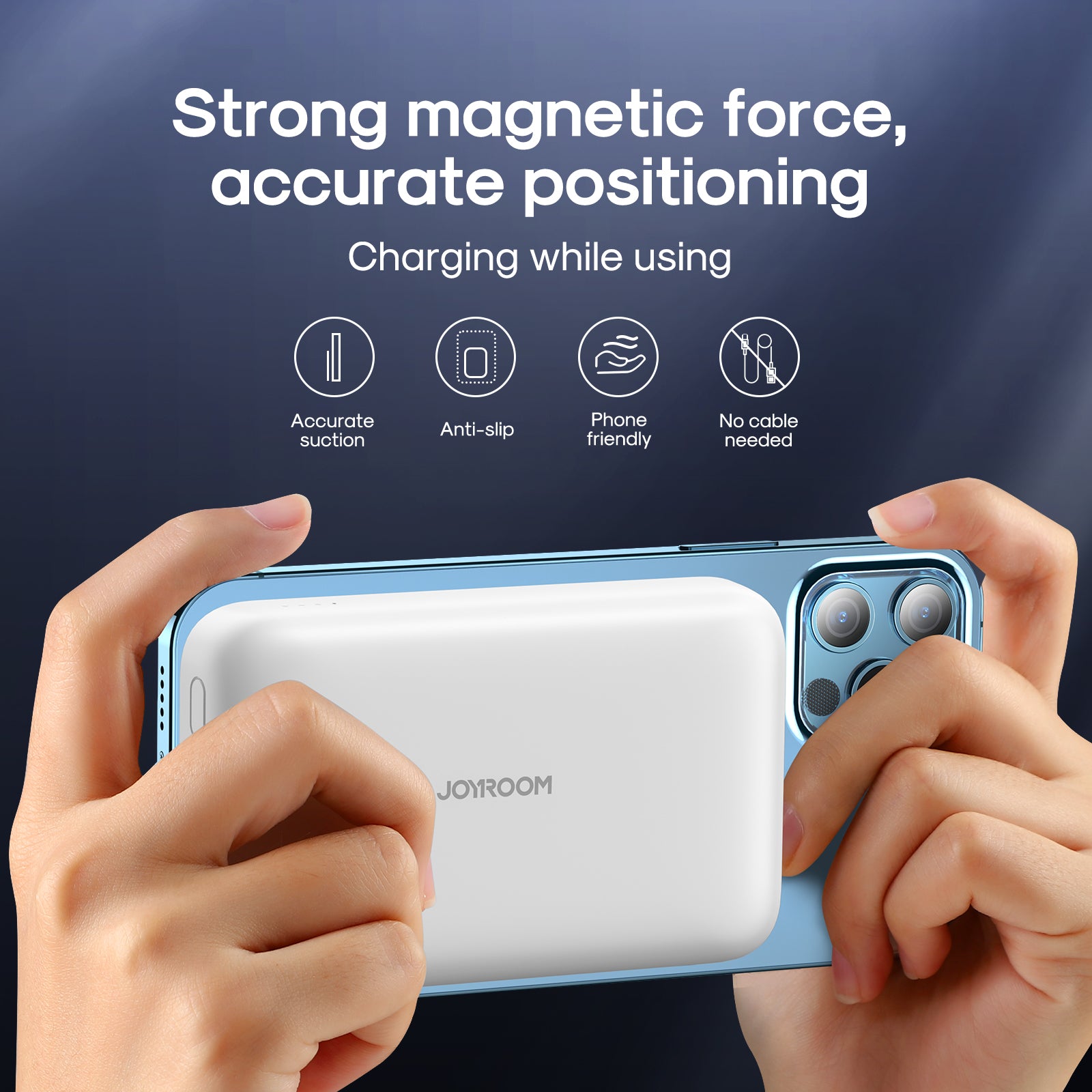 Joyroom 10000mAh Mini Magnetic Wireless Power Bank