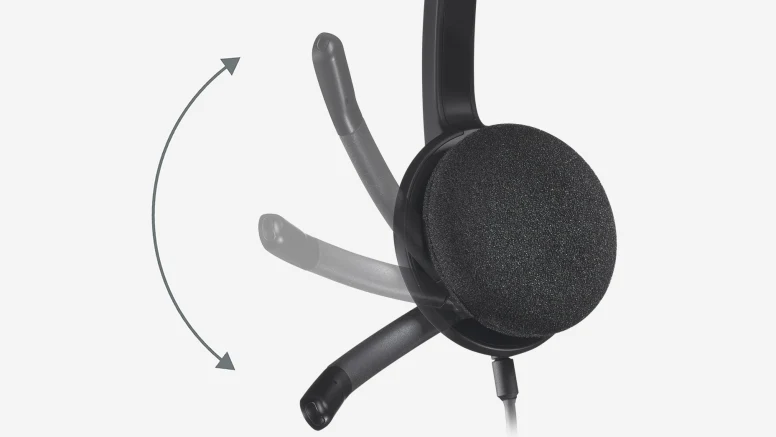 Logitech H340 USB Connector Supra-aural Headset