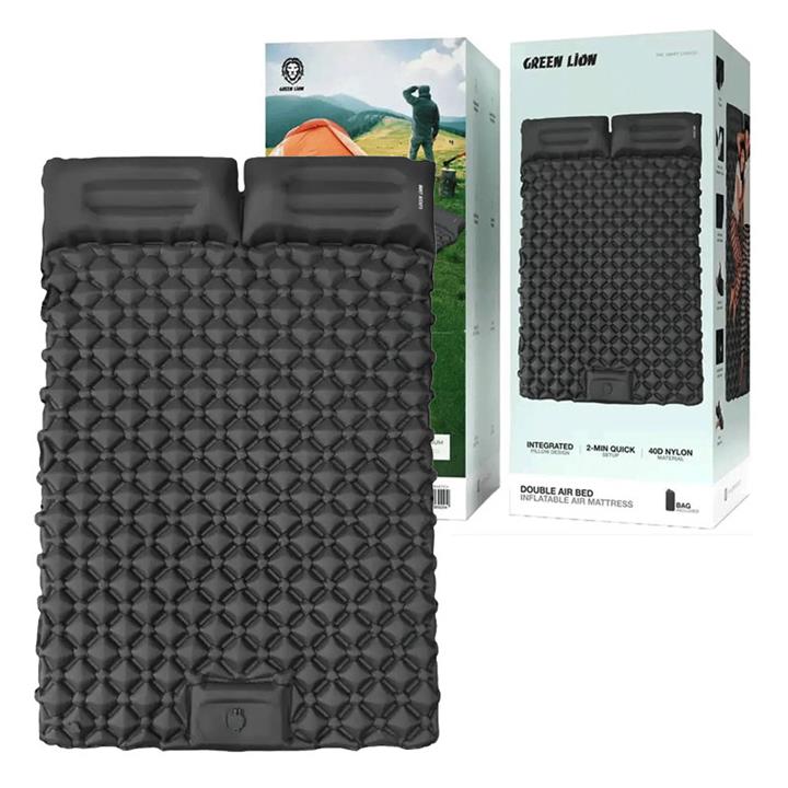 Green Lion Double Air Bed Inflatable Air Mattress