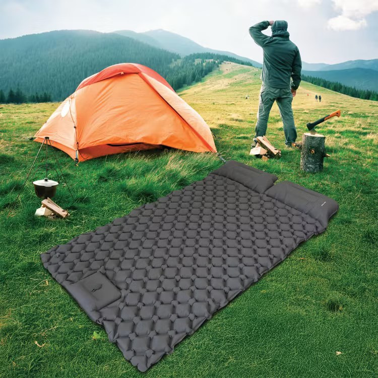 Green Lion Double Air Bed Inflatable Air Mattress