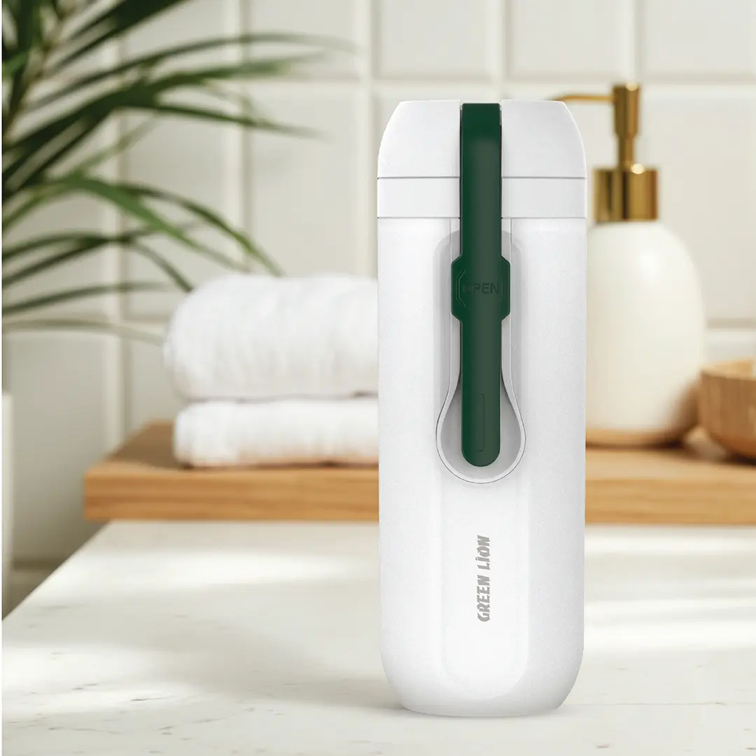 Green Lion Bidet Go with Built-In Water Tank - White