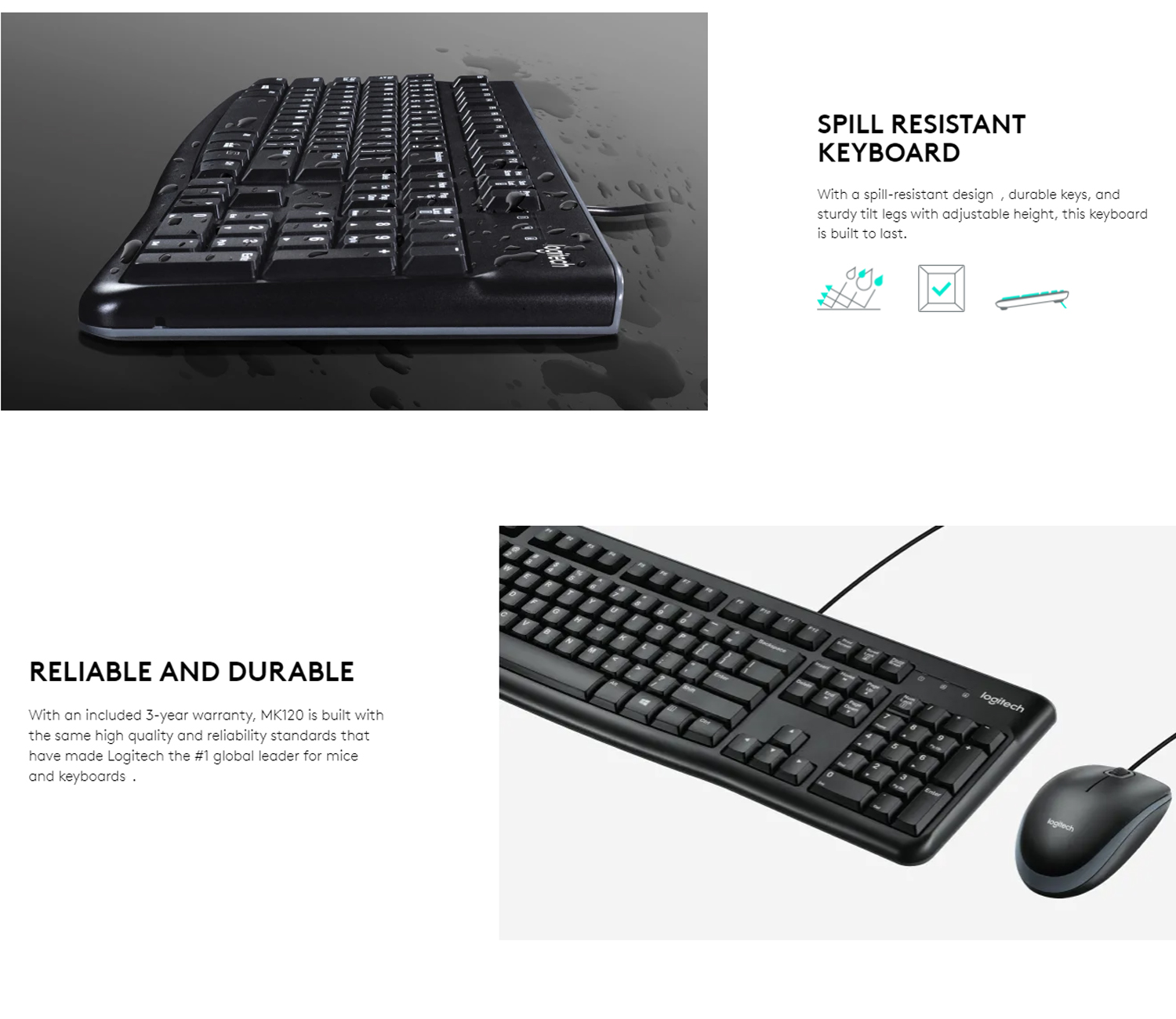  Logitech MK120