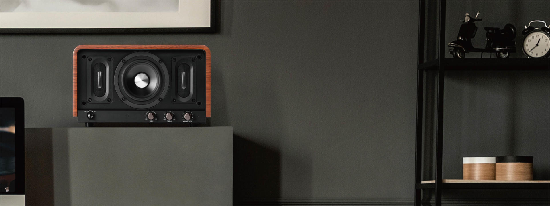 Edifier P100X Walnut Bluetooth Speaker