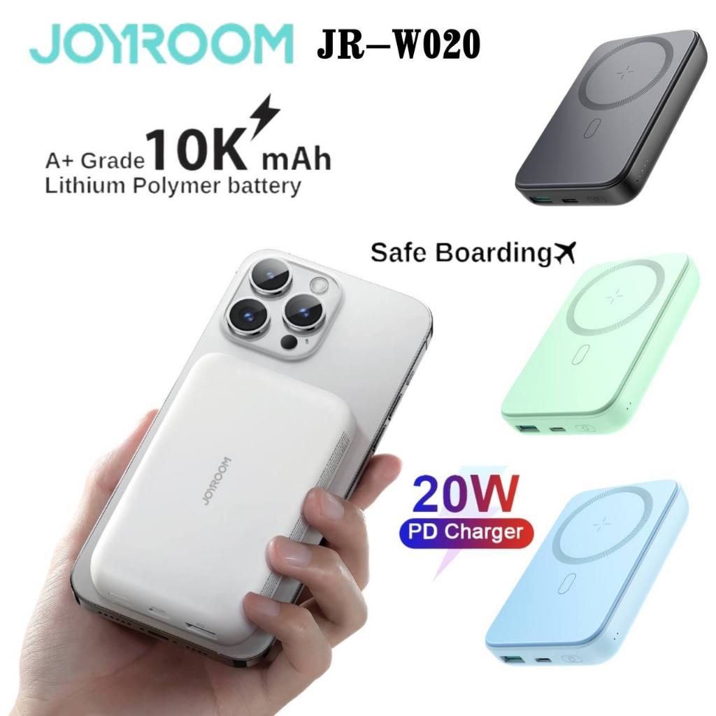 Joyroom 10000mAh Mini Magnetic Wireless Power Bank