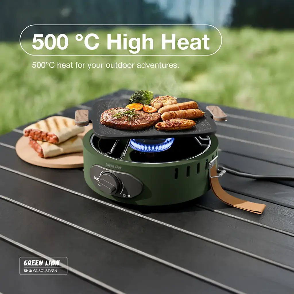 Green Lion Solo Flame Camping Stove