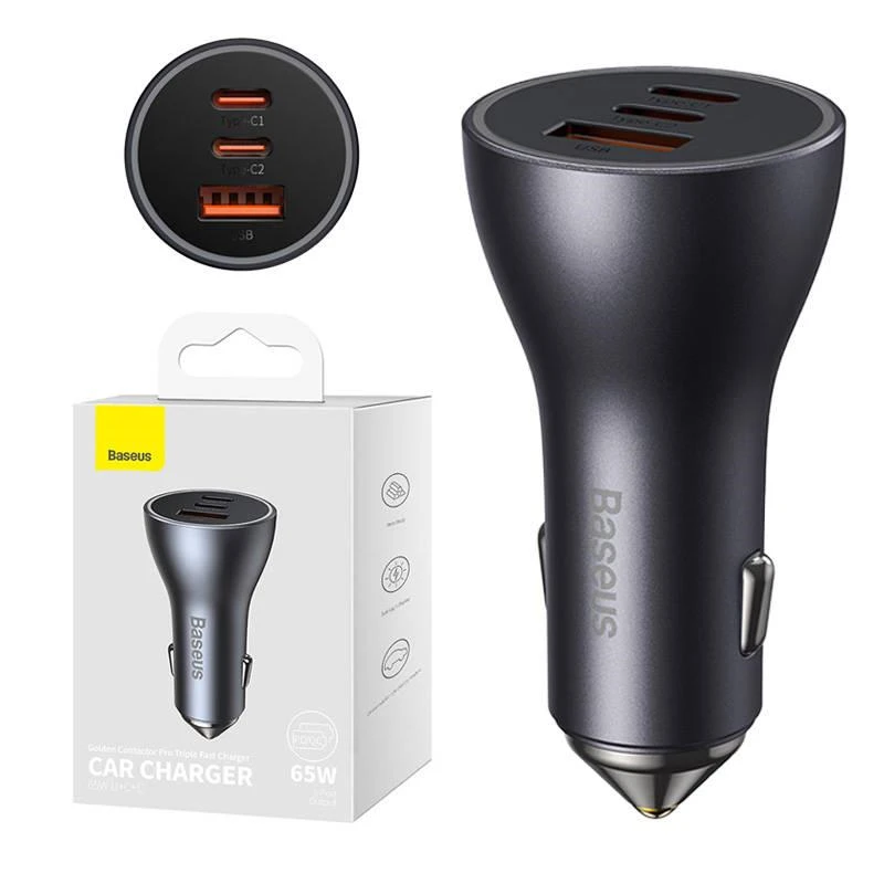 Baseus Golden Contactor Pro U+C Car Charger