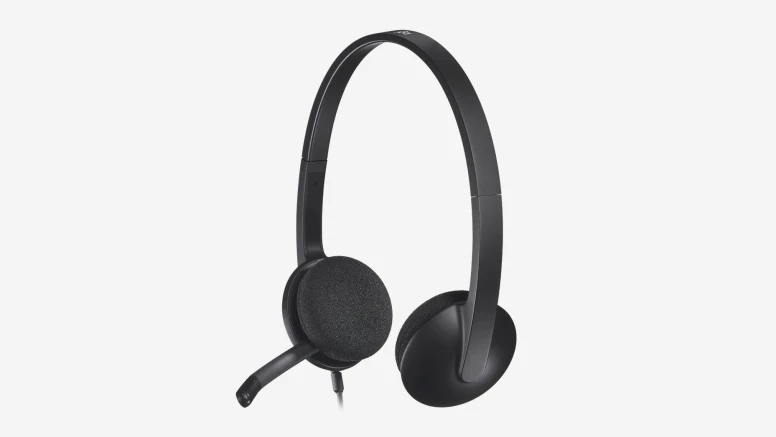 Logitech H340 USB Connector Supra-aural Headset