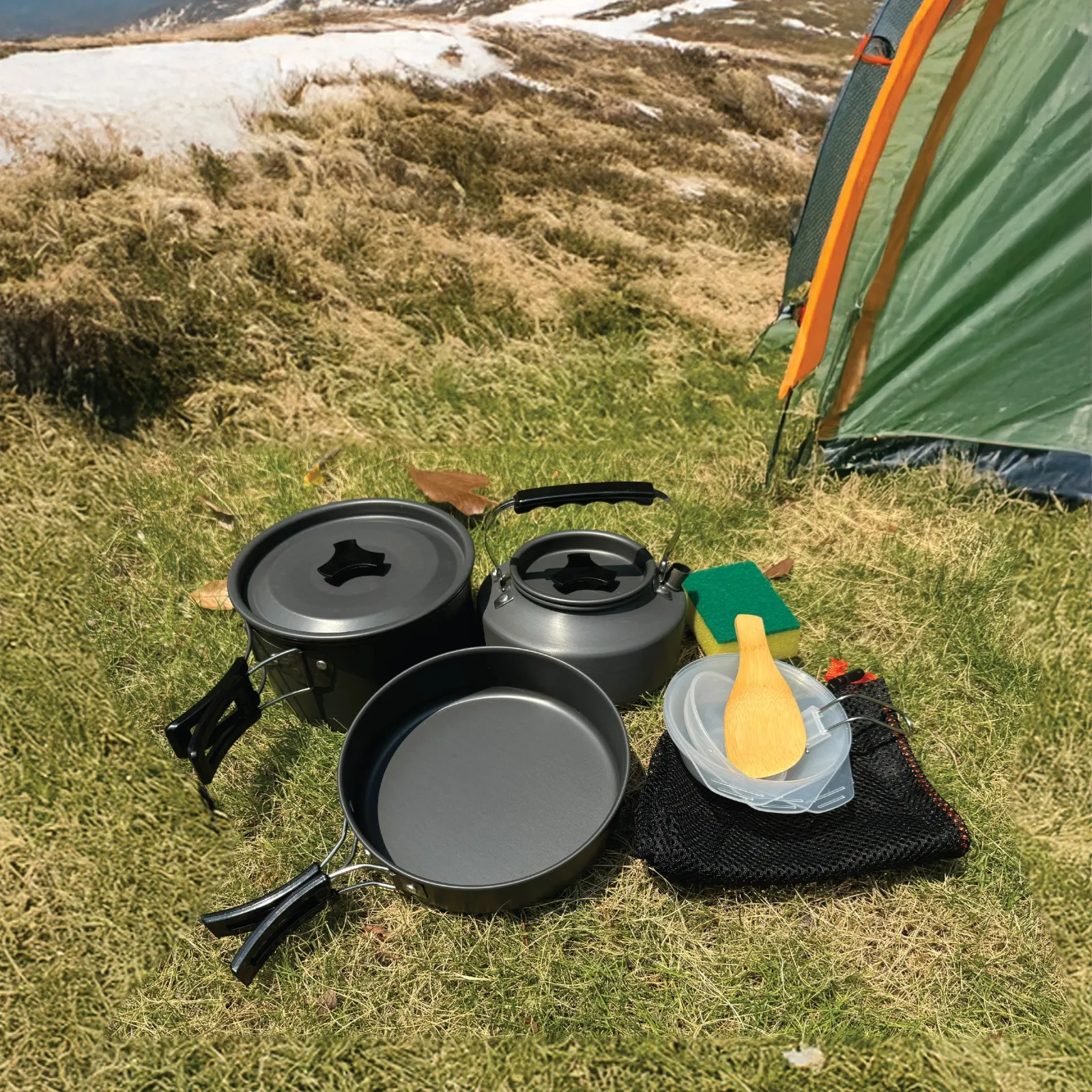 Green Lion Camping Cookware 1 in 10