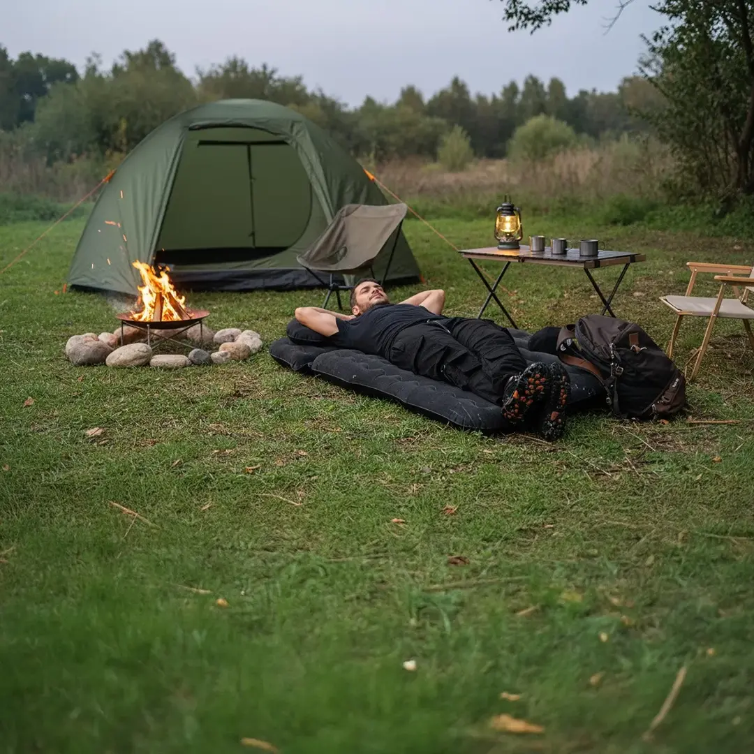 Green Lion Inflatable Air Mattress