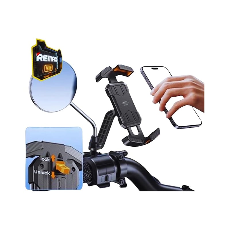 Remax RM-C52 Bike & Motorcycle Phone Holder