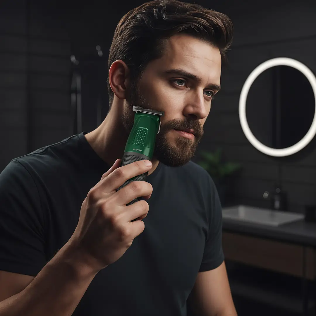 Green Lion Style Pro 6-In-1 Grooming Kit - Green