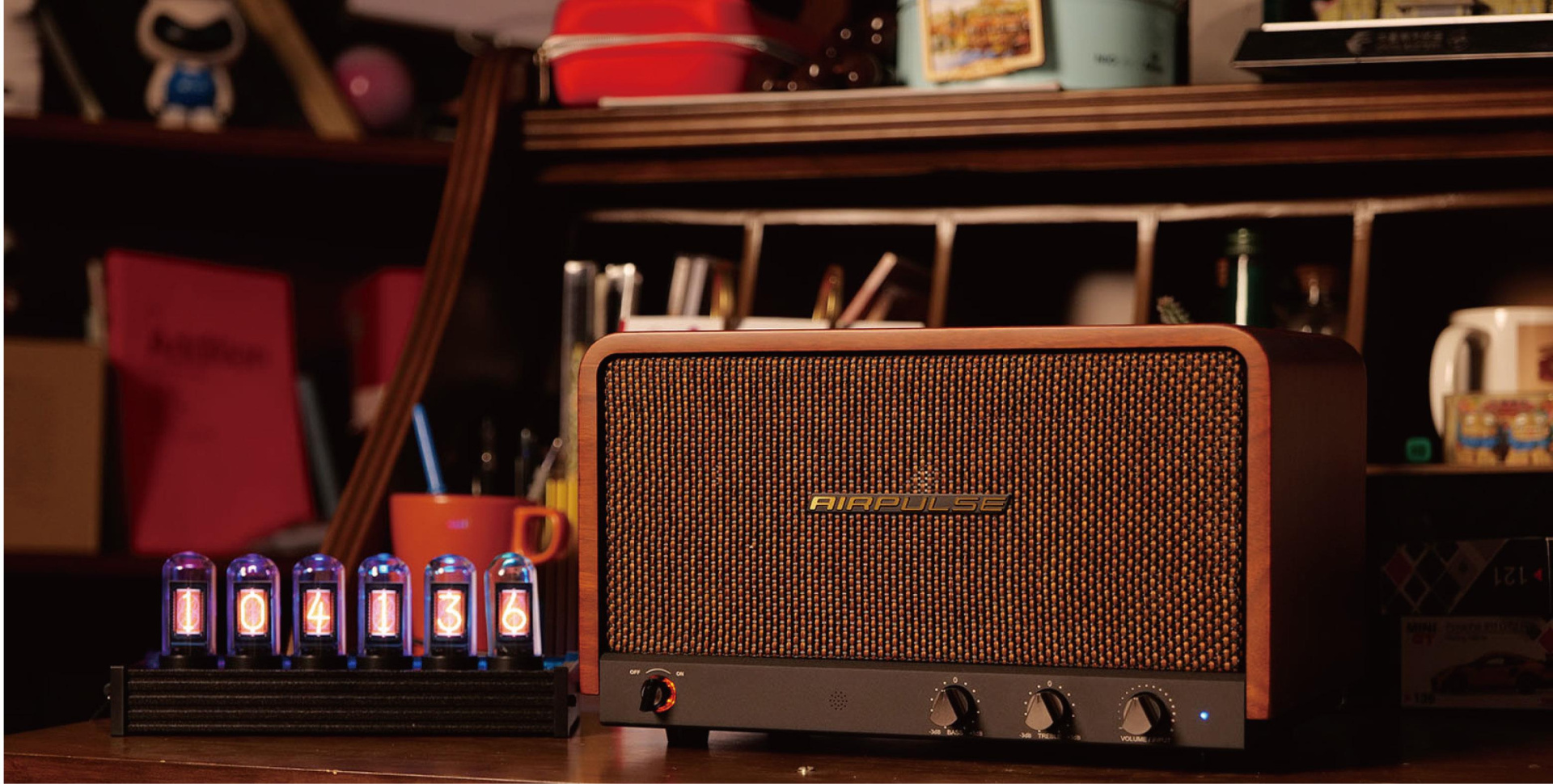 Edifier P100X Walnut Bluetooth Speaker