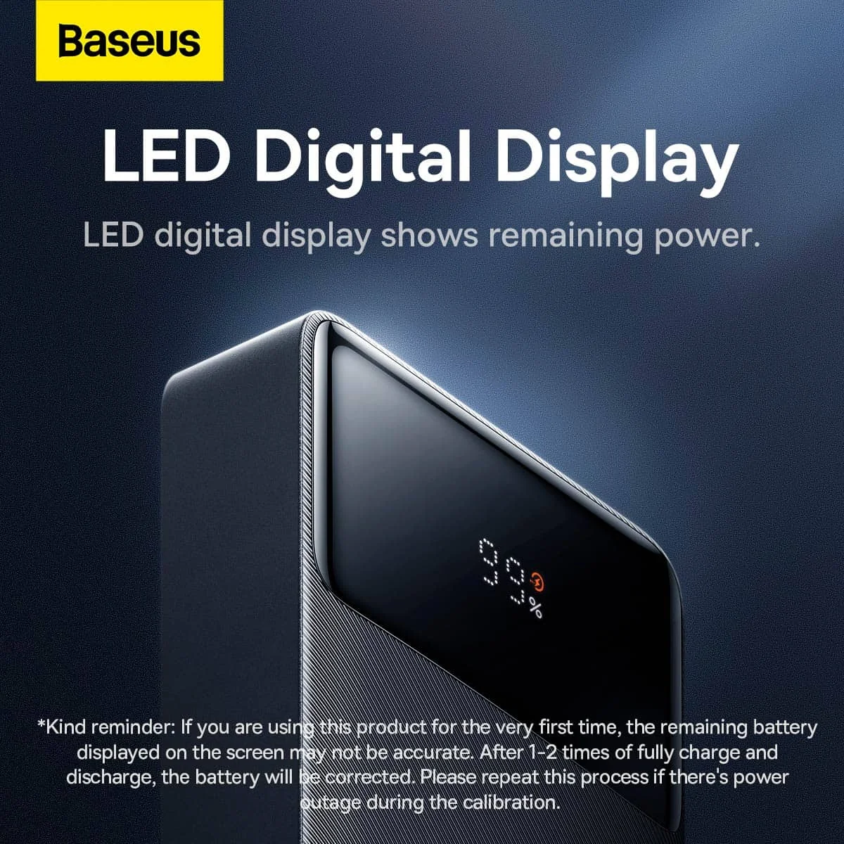 Baseus Bipow Digital Display 25W PPBD020301 Power Bank