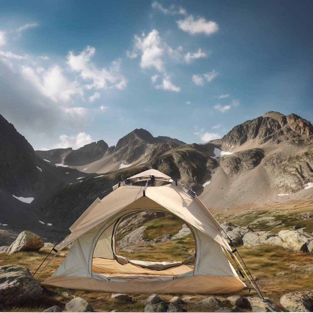 Green Lion GT-4 Ultimate Camping Tent - Biege