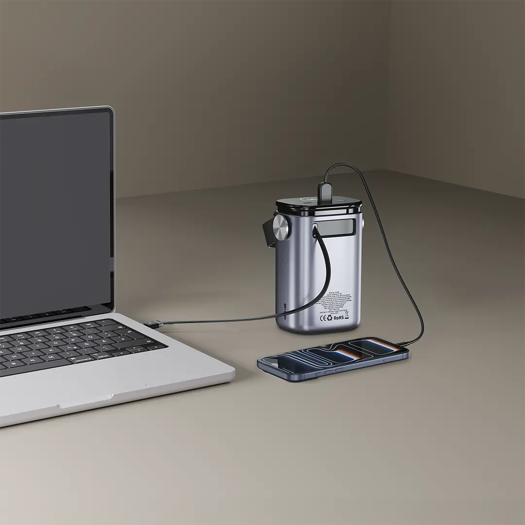 Green Lion Bridge 30 30000mAh Power Bank - Grey