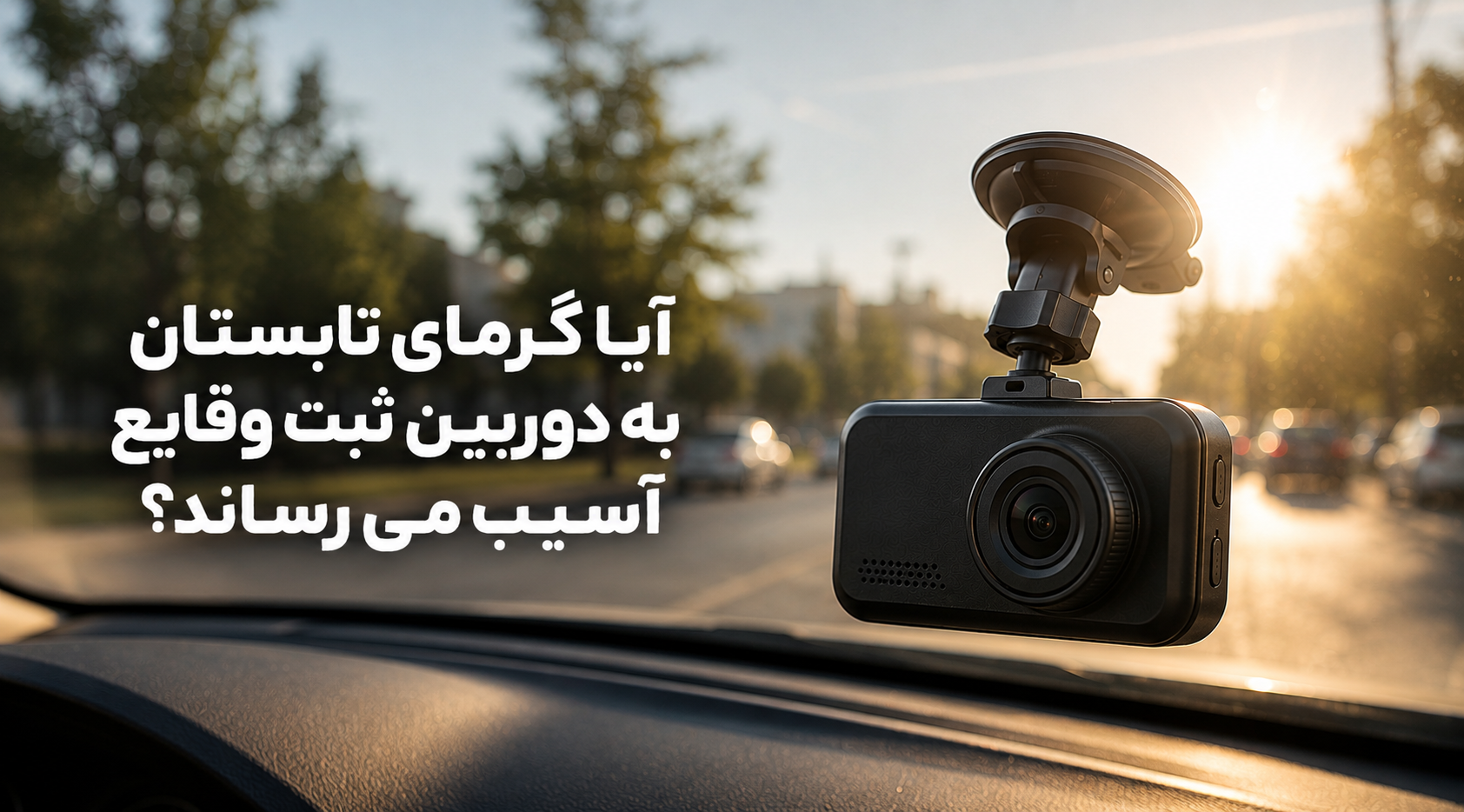 آیا گرمای تابستان به دوربین ثبت وقایع خودرو آسیب می‌رساند؟