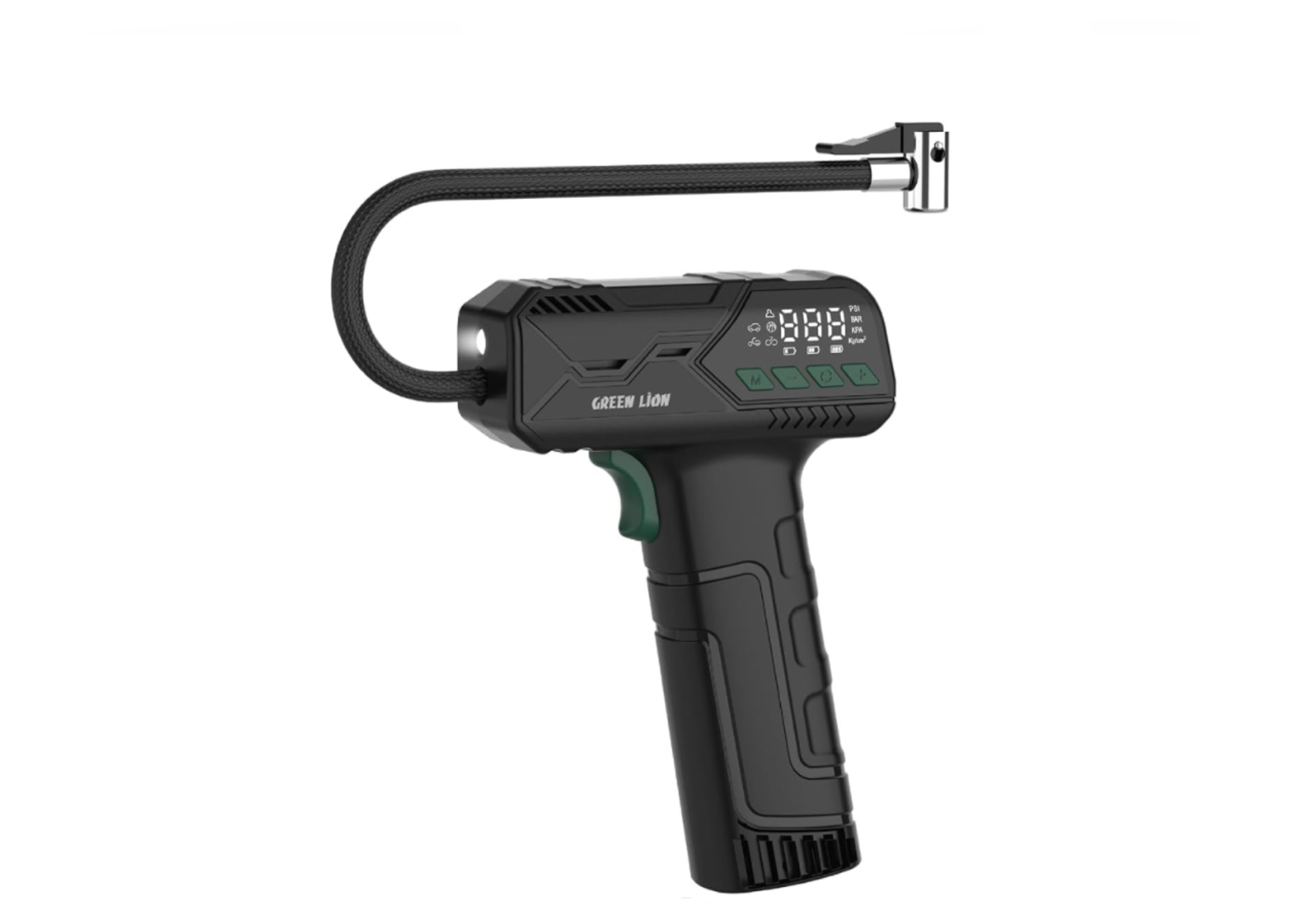 پمپ باد قابل‌ حمل گرین لاین مدل Green Lion Hyper Air pump