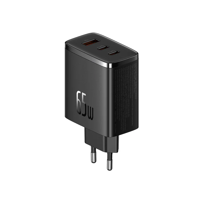 شارژر دیواری 65 وات باسئوس مدل Baseus Cube Pro 3 Ports Fast Charger 65W