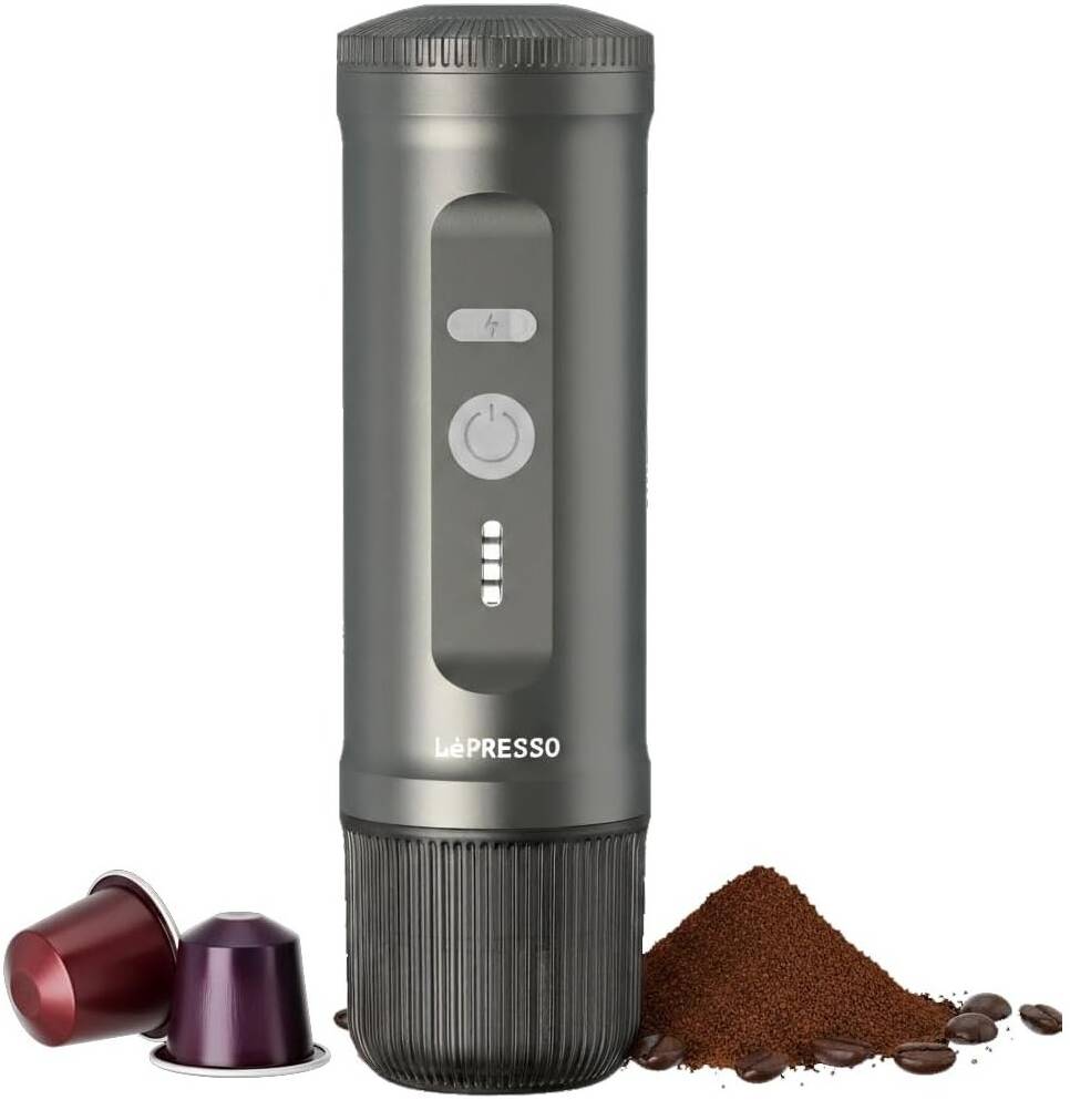 اسپرسوساز قابل حمل لپرسو مدل LePresso Portable 2-in-1 Espresso Maker 95W Power