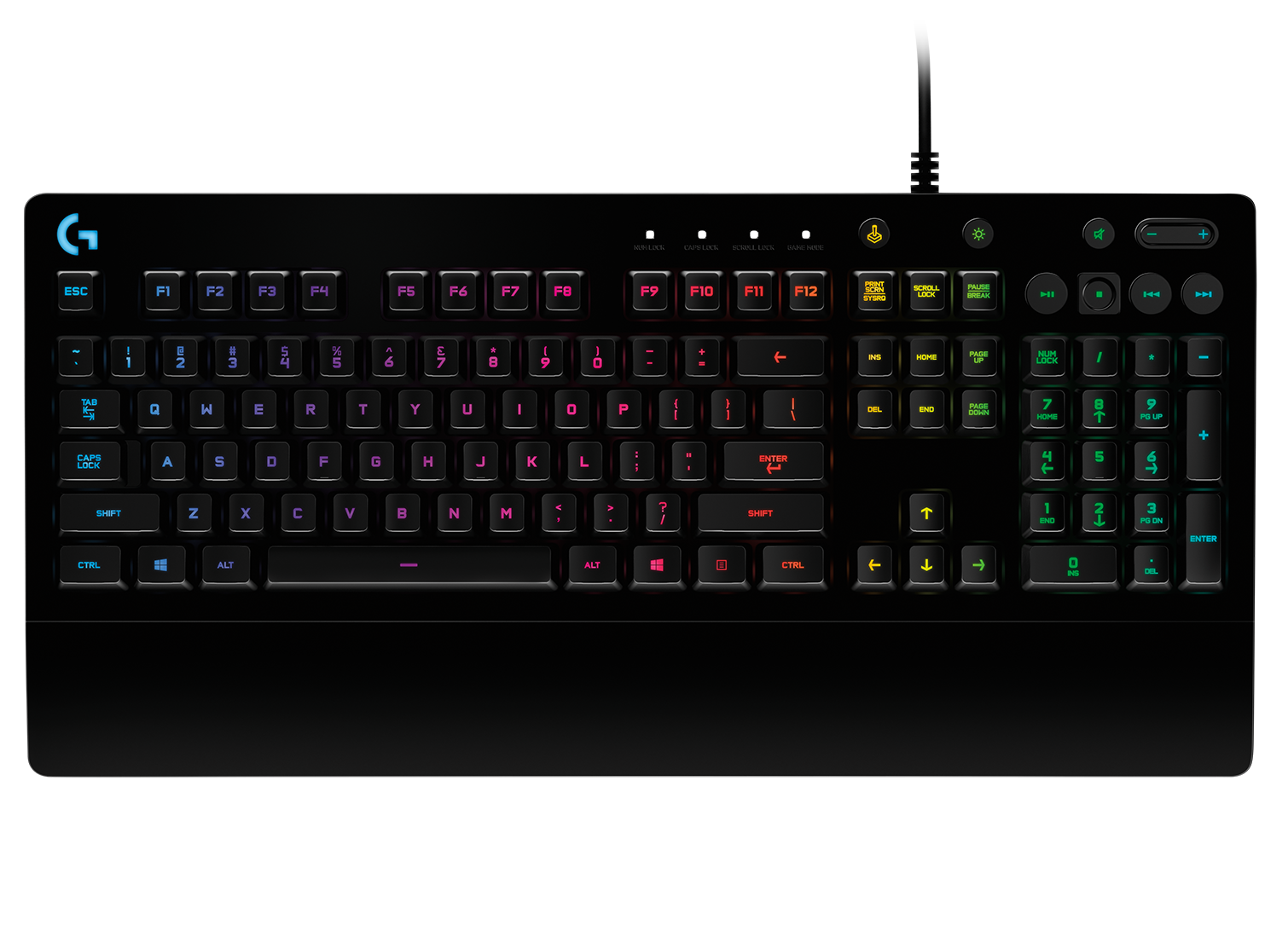 کیبورد سیم دار گیمینگ لاجیتک مدل LOGITECH G213
