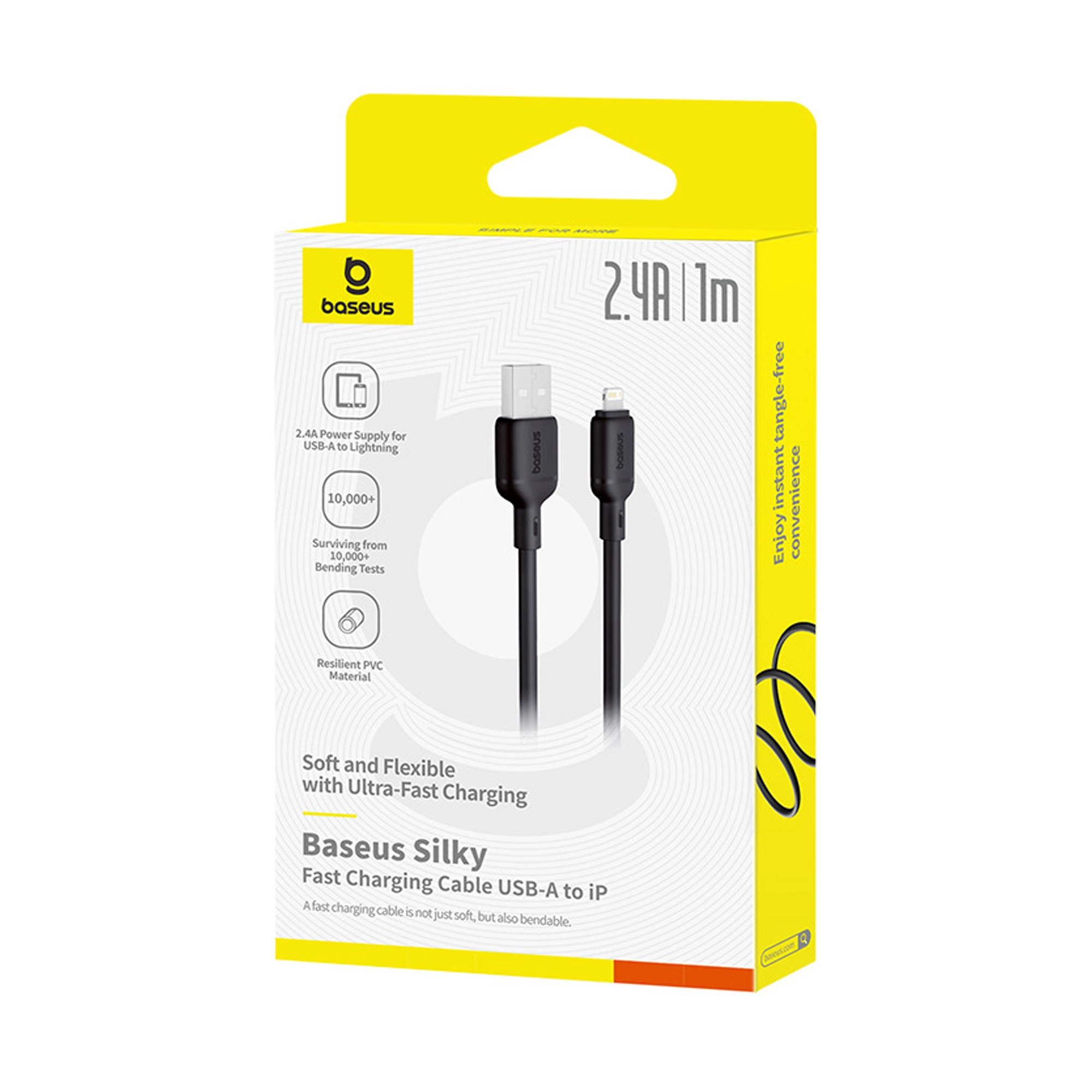 کابل باسئوس USB به لایتنینگ مدل Baseus lightning USB cable