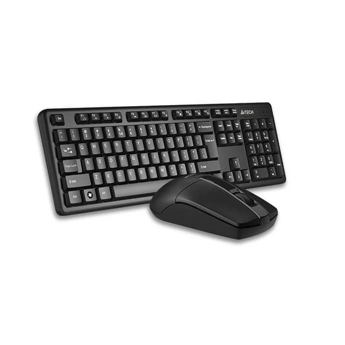 ست ماوس و کیبورد ای فورتک بی سیم مدل 3330NS