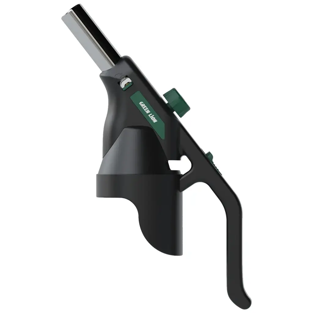 فندک اتمی ضدباد گرین لاین مدل Green Lion Fire Flame Windproof Lighter