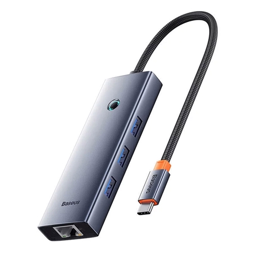 هاب 4 پورت تایپ سی باسئوس مدل Baseus Hub UltraJoy Series 4-Port Type-C BS-OH109