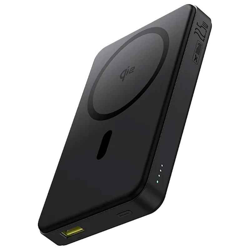 پاوربانک وایرلس 10.000 میلی آمپر مگنتی باسئوس مدل Baseus Airpow 2 Qi2 Magnetic