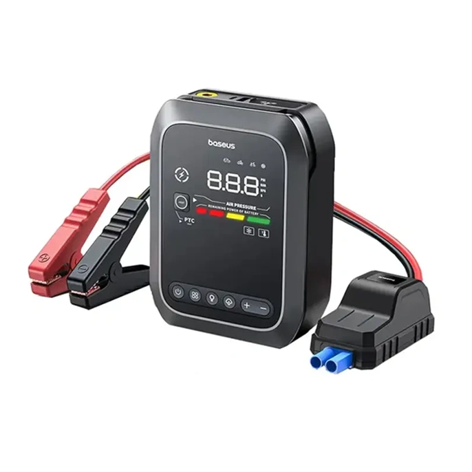 جامپ استارتر، پمپ باد و پاوربانک باسئوس مدل Baseus Super Energy BS-CH014