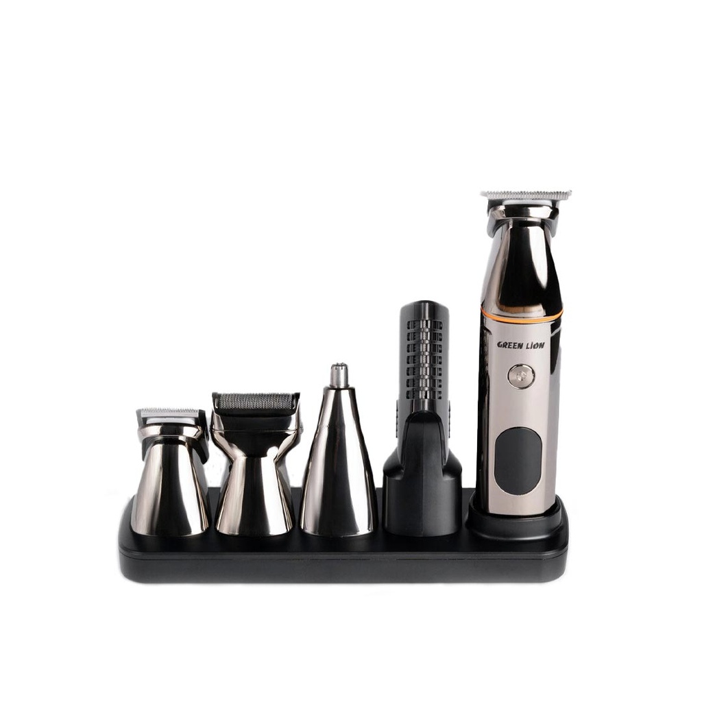 ماشین اصلاح موی سر و صورت 5 در 1 گرین لاین مدل Green Lion 5 In 1 Multi-Function Hair Clipper Set 600mAh
