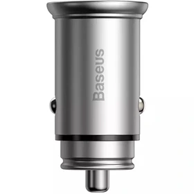 شارژر فندکی 30 وات بیسوس مدل BASEUS CIRCULAR METAL A+C PPS CAR CHARGER