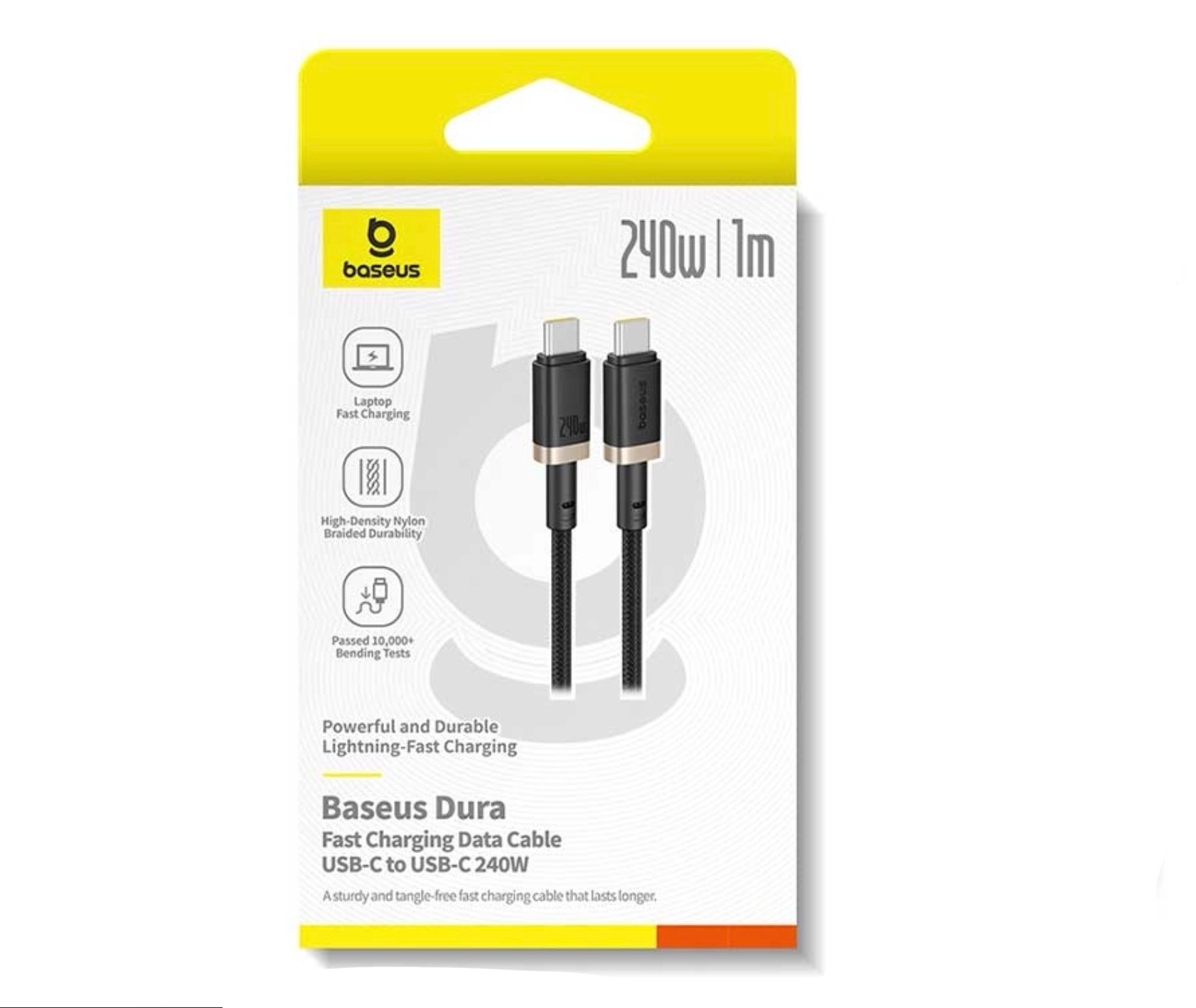 کابل تایپ سی به تایپ سی 240 وات 1 متری بیسوسBaseus