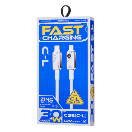 کابل type-c به Lightning ریمکس مدل REMAX C35 (C-L)