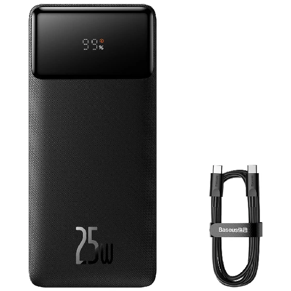 پاوربانک 20.000 باسئوس مدلBaseus Bipow Digital Display 25W PPBD020301