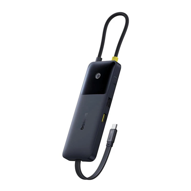 هاب 6 پورت USB-C باسئوس مدل Baseus Nomos Series BS-OH168 USB-C Hub