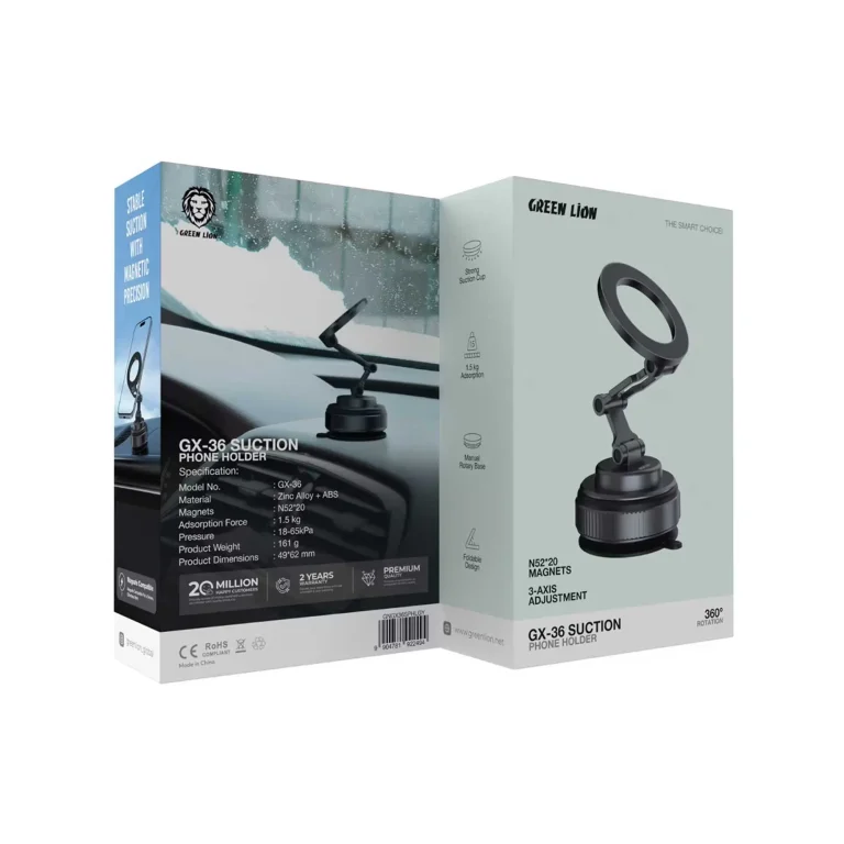 Green Lion GX-36 SUCTION phone holder
