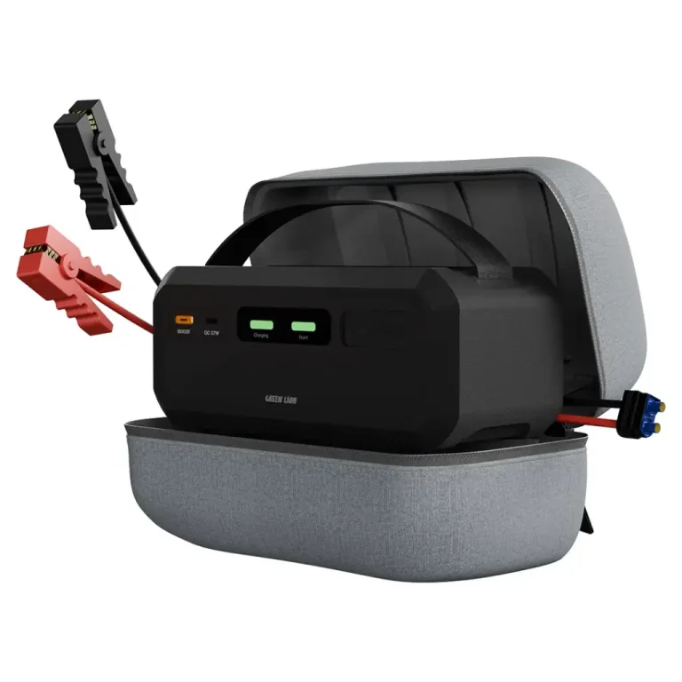 Green Lion Super Capacitor 12V Jump Starter - Black