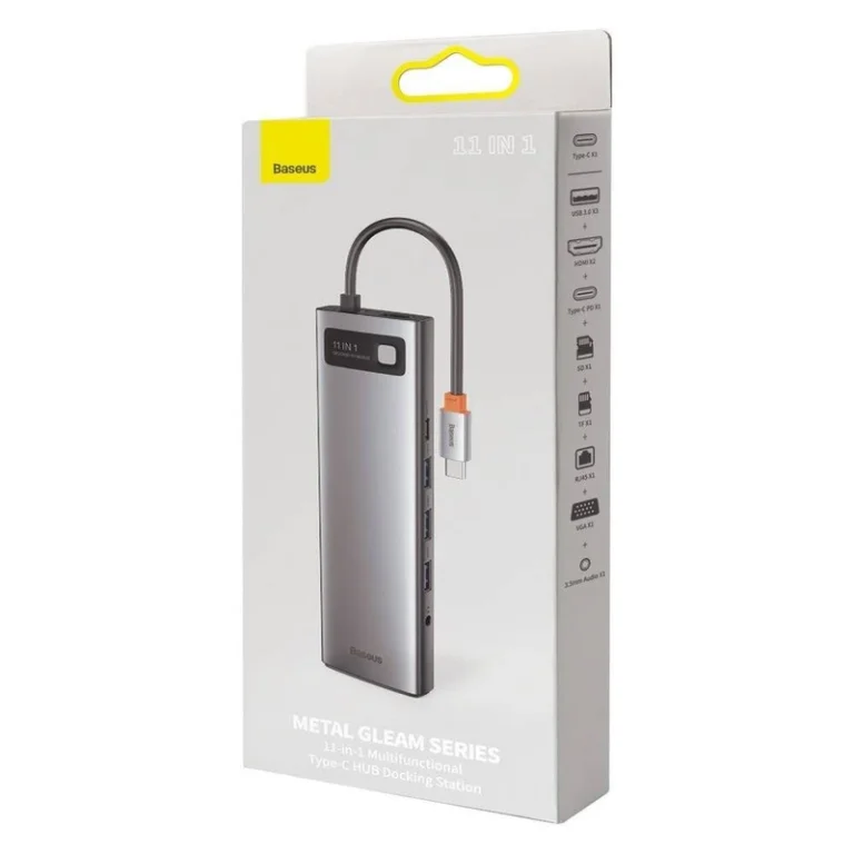 هاب 11 پورت باسئوس مدل Baseus CAHUB-CT0G 2