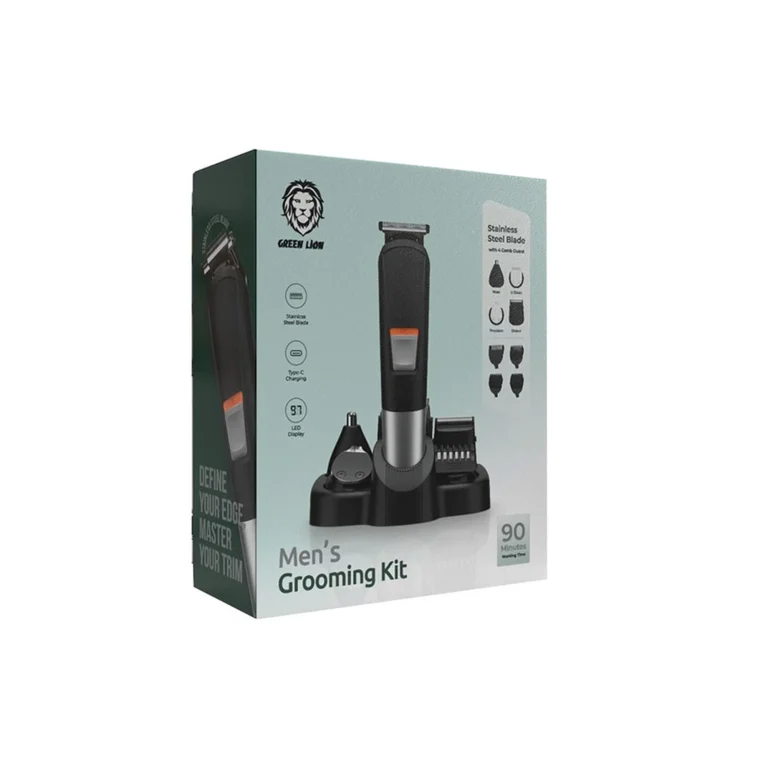 Green Lion Men Grooming Set 5 in 1