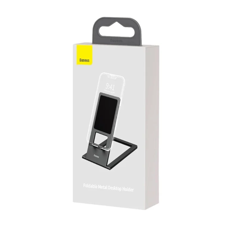 هلدر و پایه نگه دارنده گوشی و تبلت باسئوس مدلBaseus Foldable Metal Desktop Holder LUKP000013 4