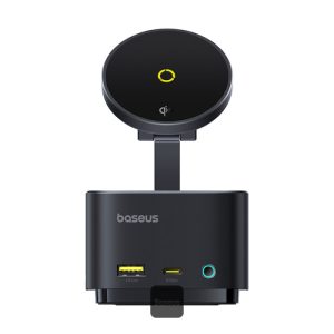Baseus MagPro Series II 7-in-1 USB-C Hub with 15W Qi2 Wireless Charger