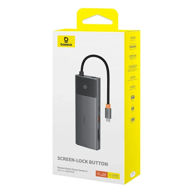 Baseus USB HubAdapter Hub 10in1