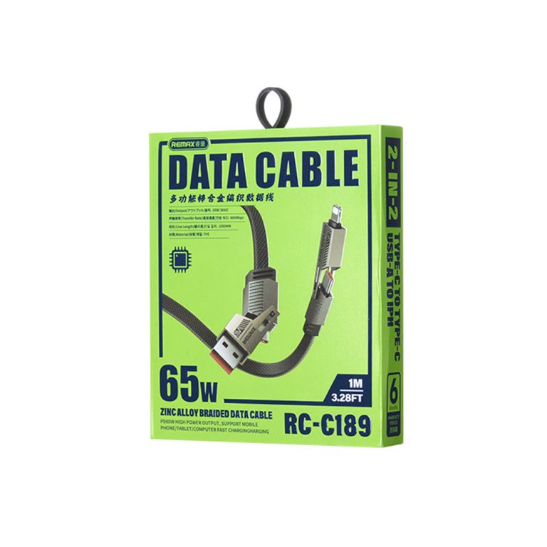 Remax RC-C189 65W (C-C) USB-C to USB-C Cable